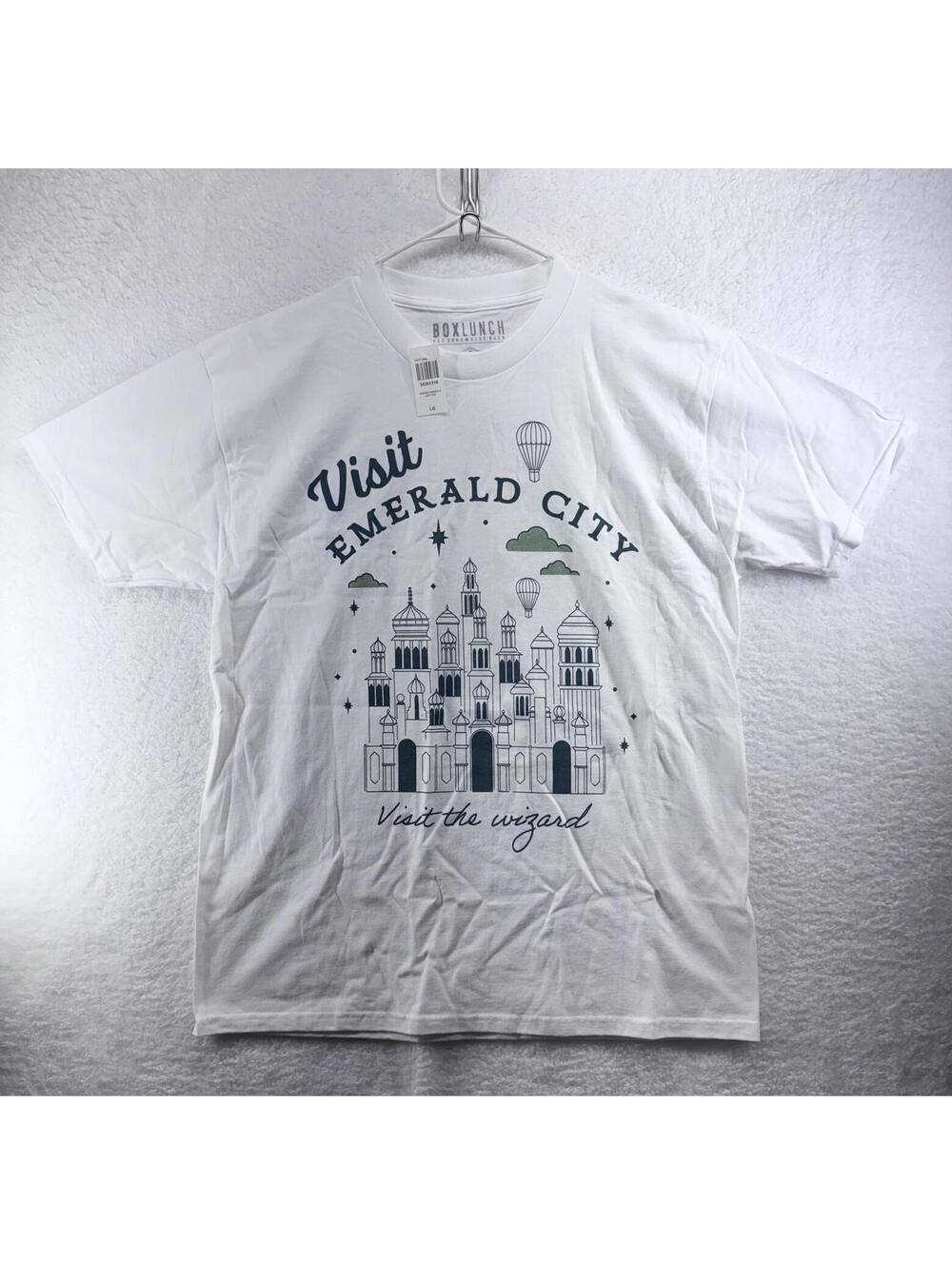 Wicked Shirt Visit Emerald City Mens Large Boxlunch Exclusive NEW W Tags